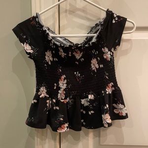 Aeropostale off the shoulder Crop top